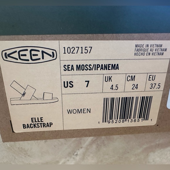 Women’s Keen Elle Backstrap Sandal size 7 NWT and Box! - Picture 3 of 14
